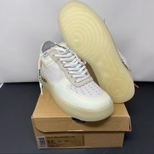 Size 9.5 - Nike Air Force 1 Low x OFF-WHITE The Ten 2017